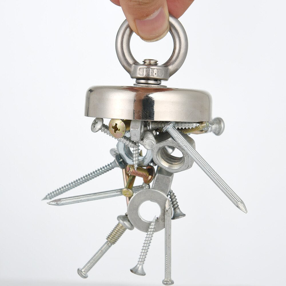 Heavy Duty Magnetic Tool with Eyelet Design | Strong Lifting Power