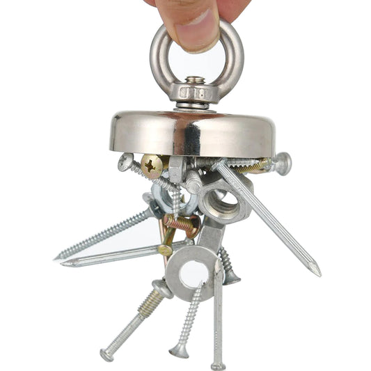 Heavy Duty Magnetic Tool with Eyelet Design | Strong Lifting Power