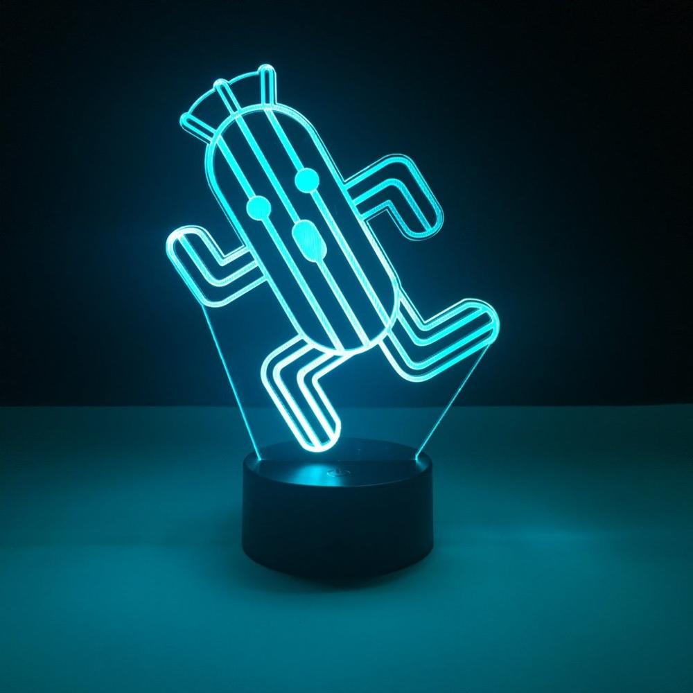 LED 3D Illusion Night Light | Multi-Color Magic Night Lamp