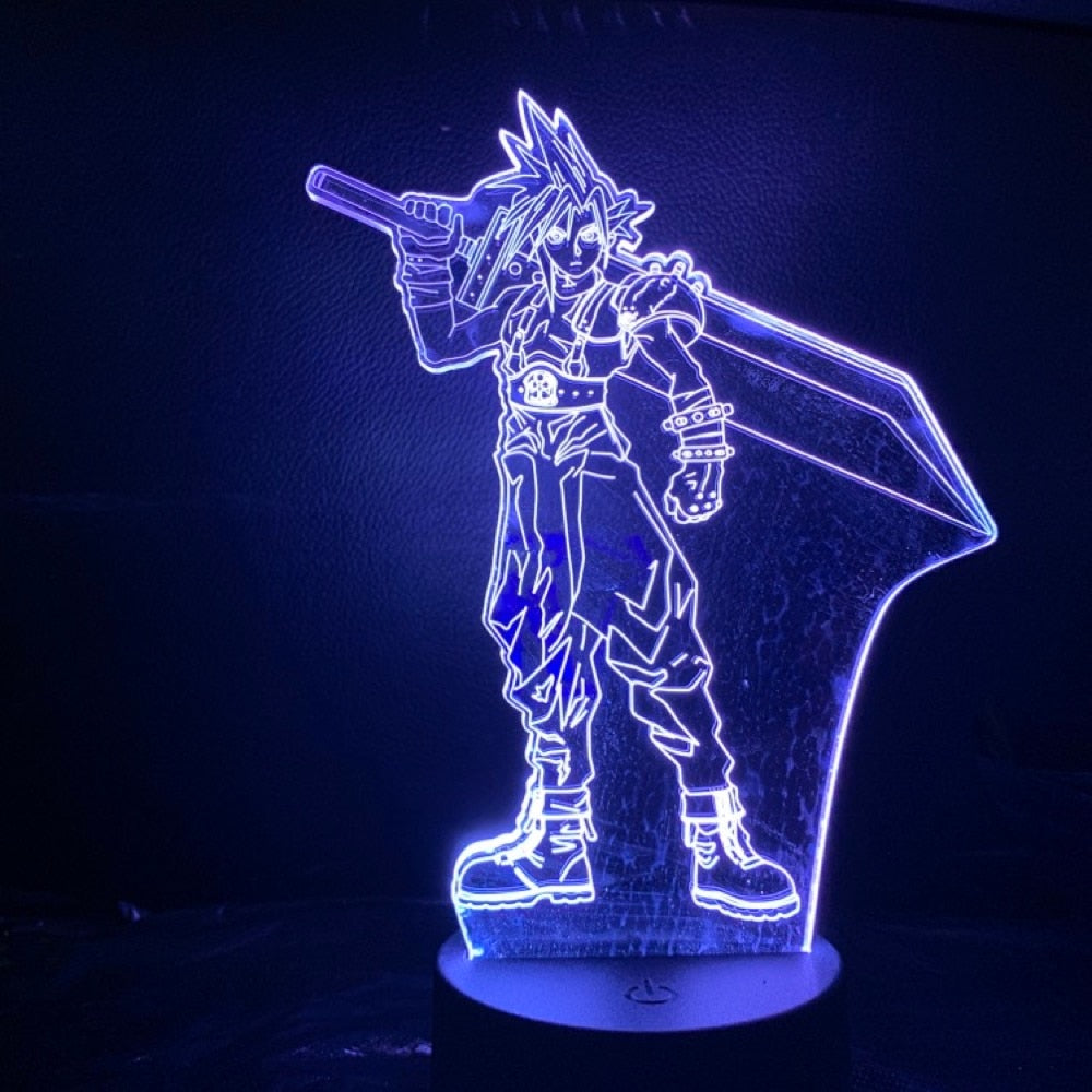 LED 3D Illusion Night Light | Multi-Color Magic Night Lamp