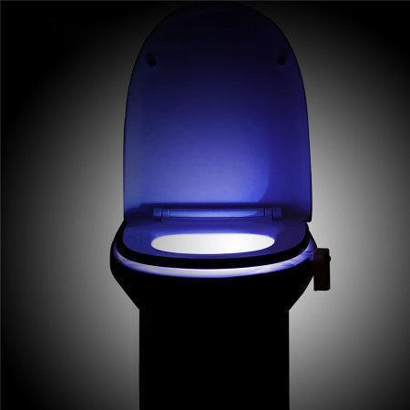 LED Motion Sensor Toilet Light | Color-Changing Nightlight
