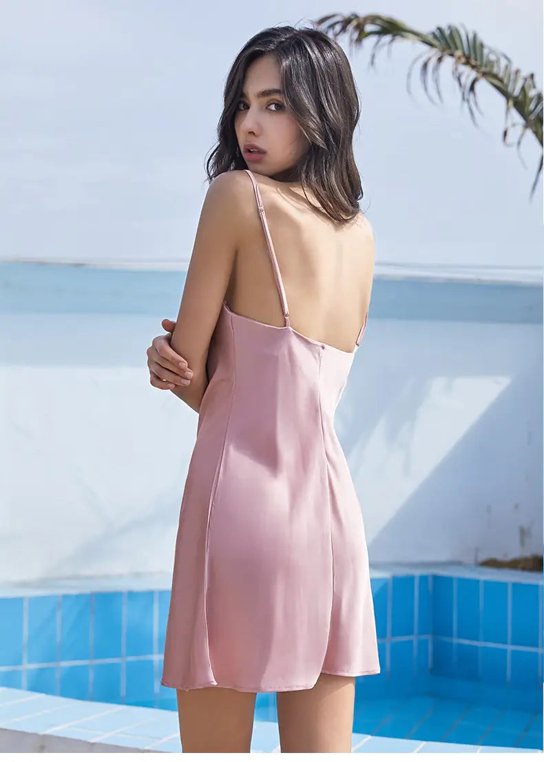 Luxe Silk Slip Dress | Effortless Elegance