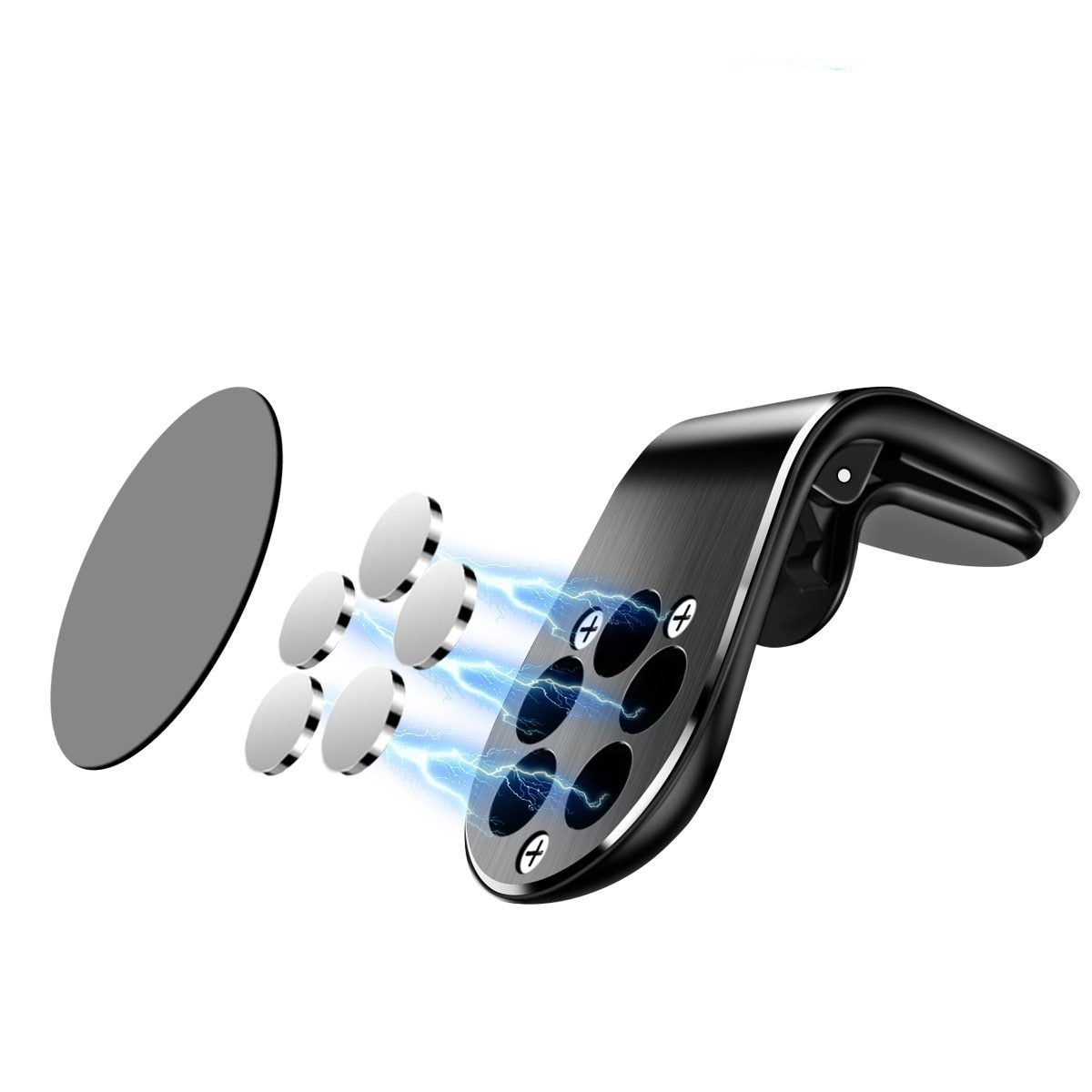 Magnetic Car Phone Mount | 360° Rotation | Secure Hands-Free Holder