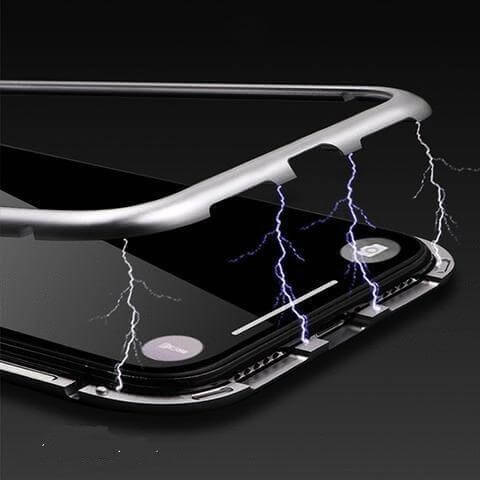 Magnetic Glass Case | 360° Protection & Elegant Magnetic Lock
