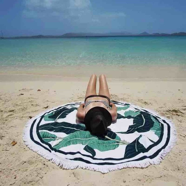 Mandala Round Beach Towel | Vibrant Beach Towel Designs