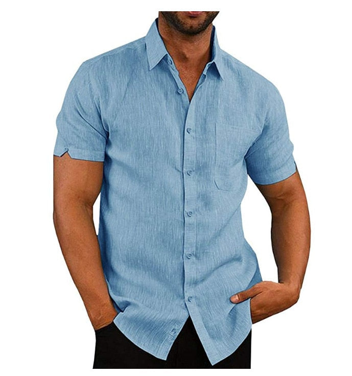 Men's Classic Shirt | Stylish Short Sleeve Comfort