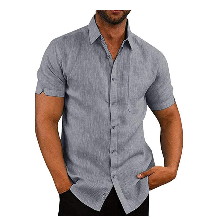 Men's Classic Shirt | Stylish Short Sleeve Comfort