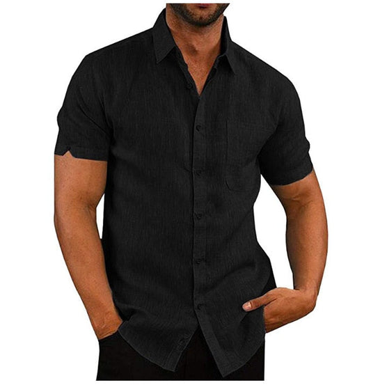 Men's Classic Shirt | Stylish Short Sleeve Comfort