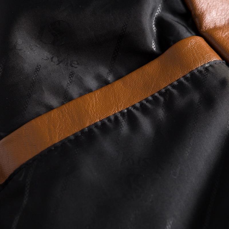 Men's Sleek Leather Blazer Jacket | Versatile Design