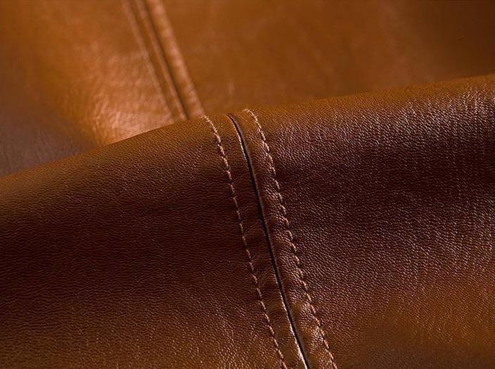 Men's Sleek Leather Blazer Jacket | Versatile Design