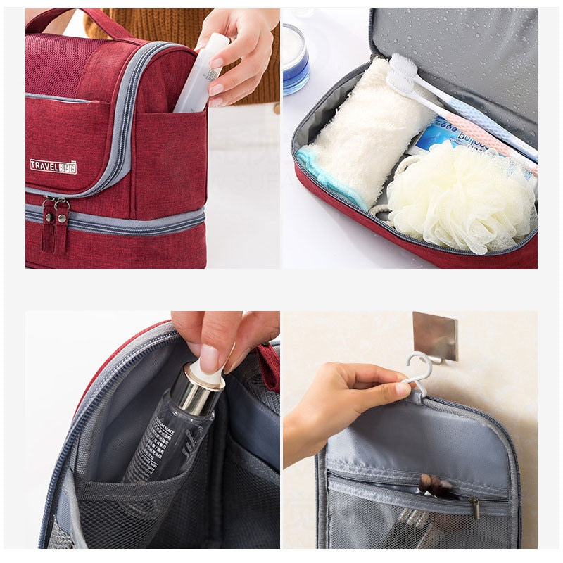 Multi-Compartment Travel Bag | Waterproof | Portable & Versatile