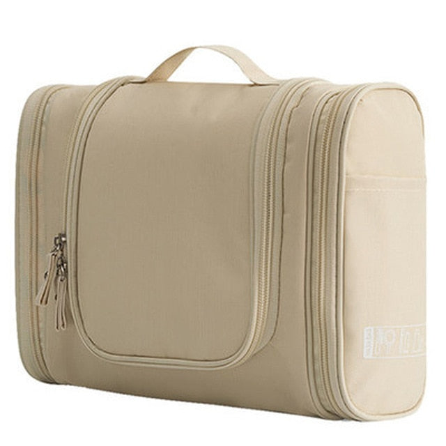 Multi-Compartment Travel Toiletry Bag | Hanging & Water-Resistant