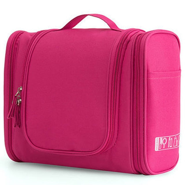 Multi-Compartment Travel Toiletry Bag | Hanging & Water-Resistant