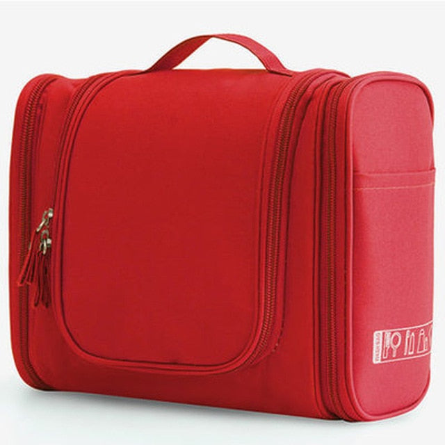 Multi-Compartment Travel Toiletry Bag | Hanging & Water-Resistant
