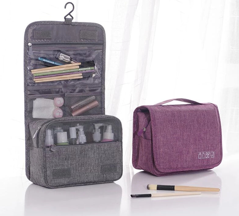 Multi-Compartment Travel Toiletry Bag | Stylish Waterproof Design