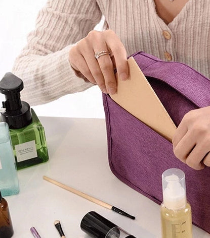 Multi-Compartment Travel Toiletry Bag | Stylish Waterproof Design