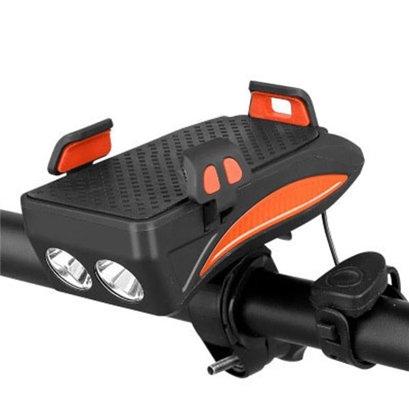 Multifunctional Bike Phone Mount | Bike Phone Holder with LED Lights