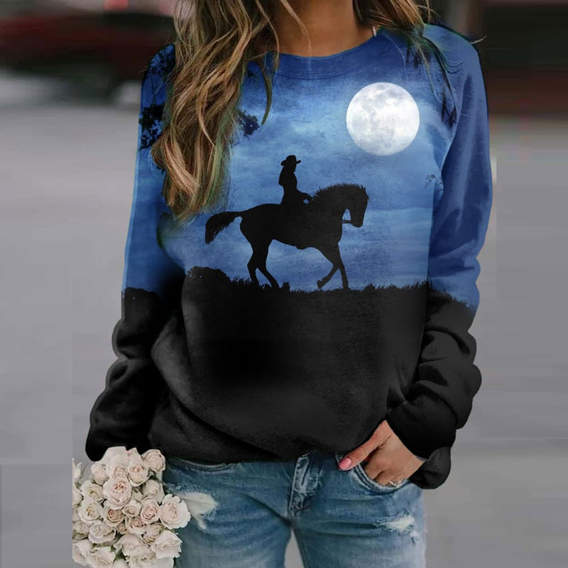 Nature-Inspired Sweatshirt | Cozy Forest Designs