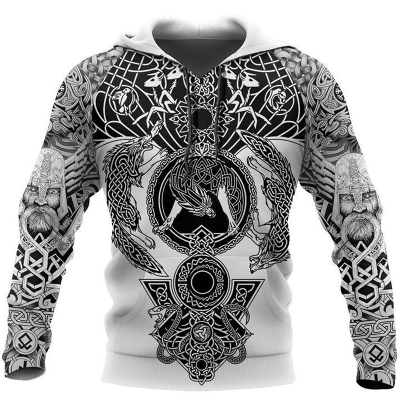 Norse Mythology Hoodie | Intricate Design & Detailed Artwork