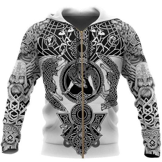 Norse Mythology Hoodie | Intricate Design & Detailed Artwork