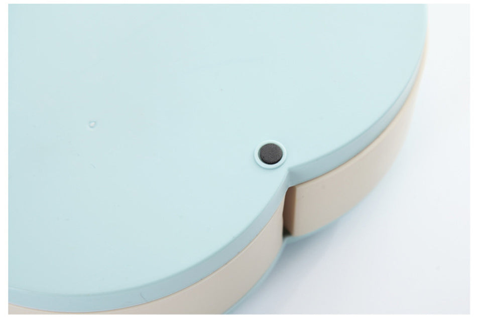 Petal Shaped Snack Box | Rotating Snack Compartments