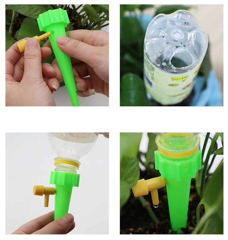 Plant Watering Spike System | Automatic Self-Irrigation for Easy Plant Care