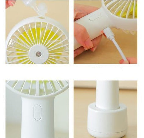 Portable Handheld Fan | Rechargeable | Compact & Travel-Ready