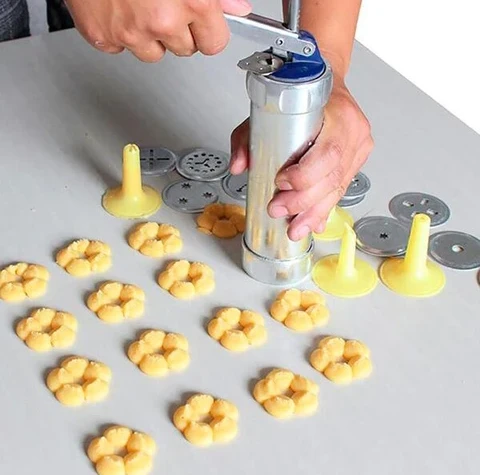 Premium Cookie Press Set | Versatile Baking Tool for Homemade Cookies