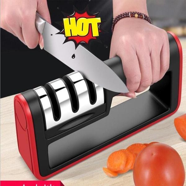 Premium Knife Sharpener | 3-Stage Razor-Sharp Precision