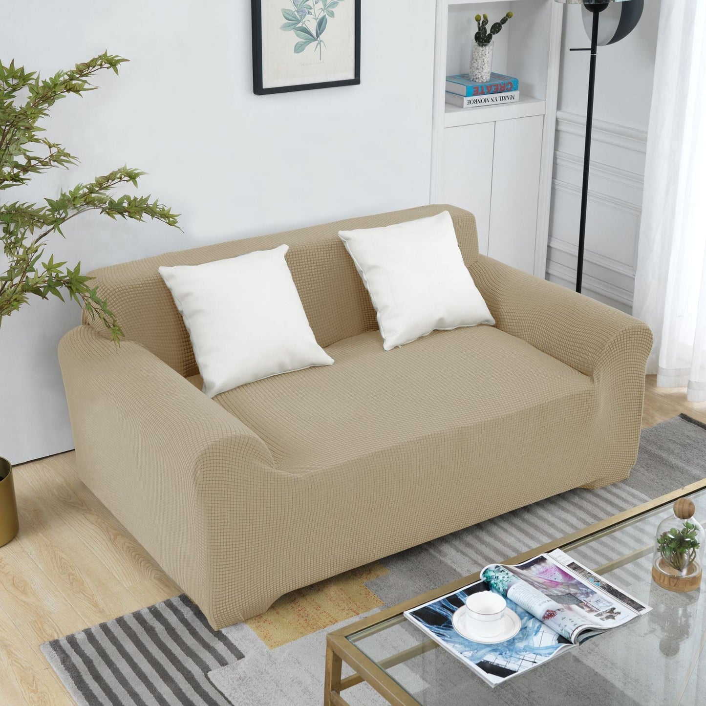 Premium Sofa Slipcover | Stretchable & Stylish Sofa Cover Design
