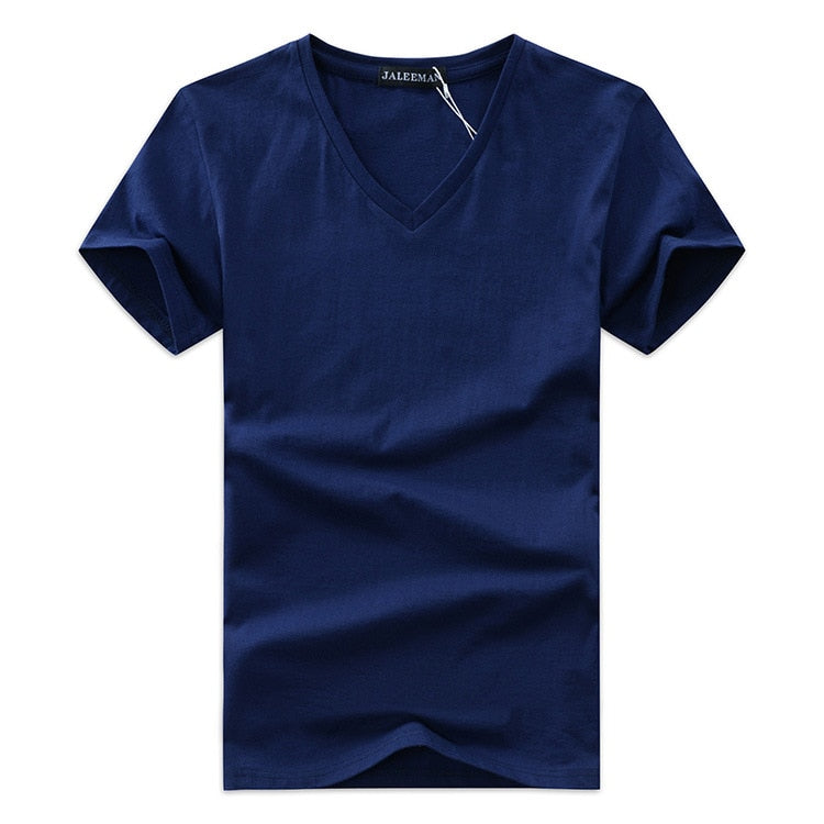 Premium V-Neck T-Shirt | Comfort Fit Tee