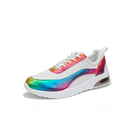 PrismGlow Sneakers | Iridescent & Fashion-Forward Comfort