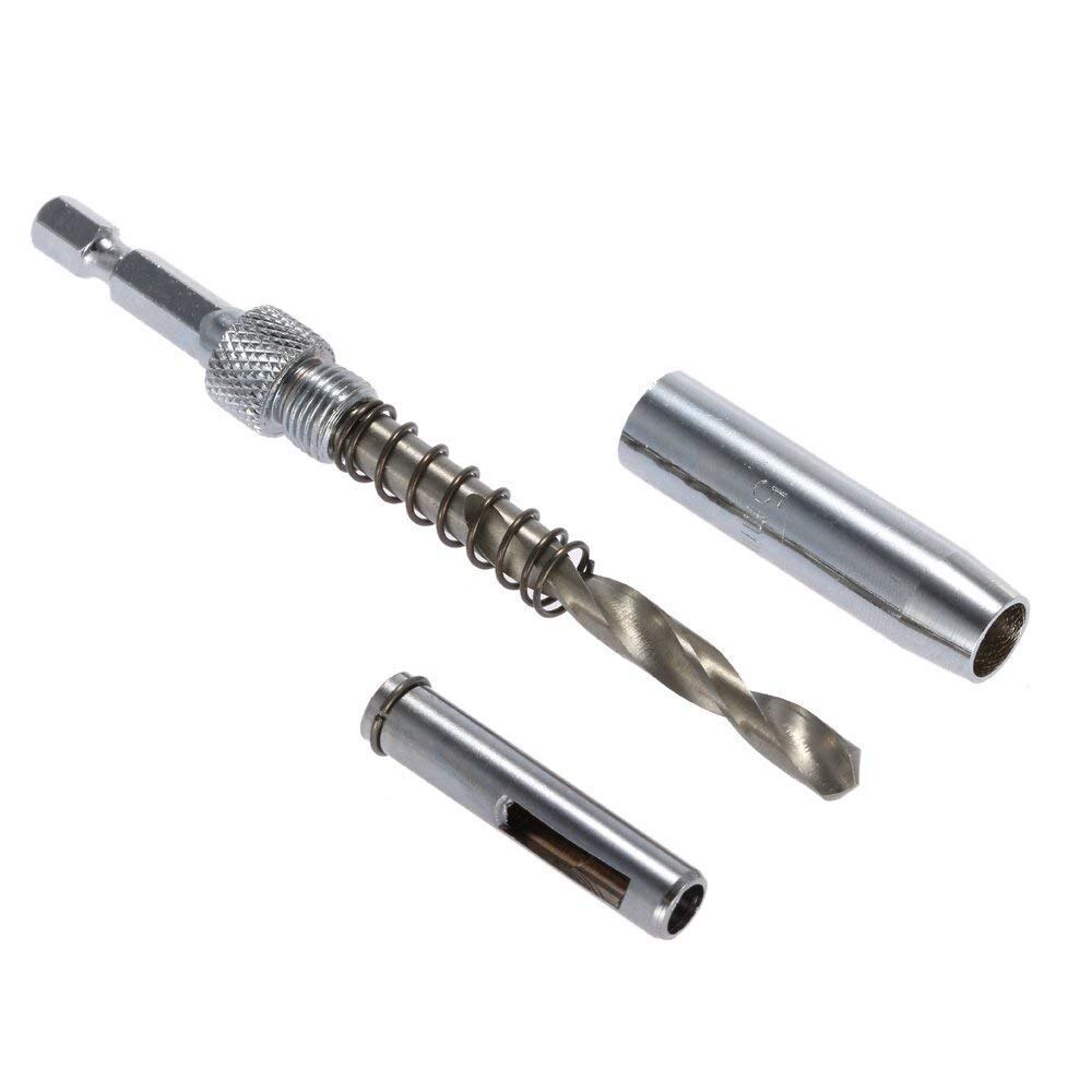 Pro Precision Hinge Drill Bit Set | Adjustable Guide for Craftsman