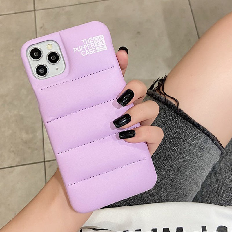 Puffer Case iPhone Cover | Chic Stylish Protection