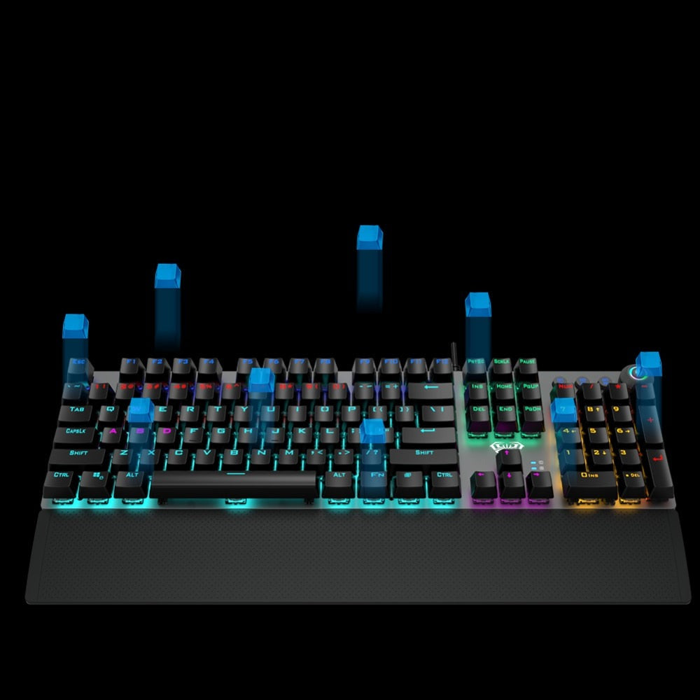 RGB Mechanical Gaming Keyboard | Customizable Lighting for Gaming Setup