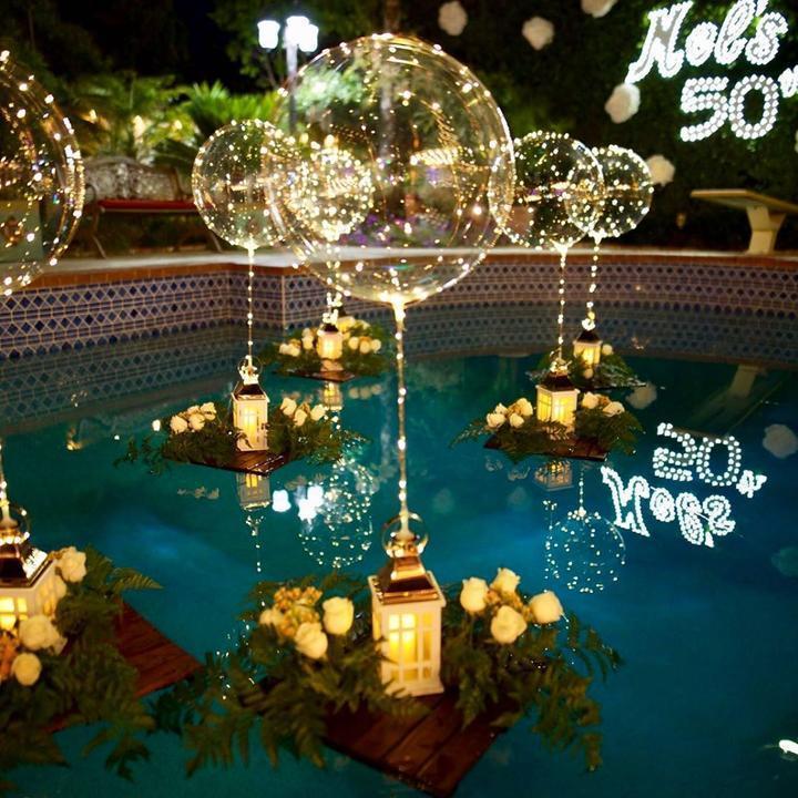 Radiant LED Balloons | Magical Celebration & Enchanting Illumination