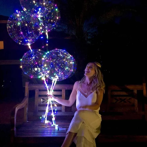 Radiant LED Balloons | Magical Celebration & Enchanting Illumination