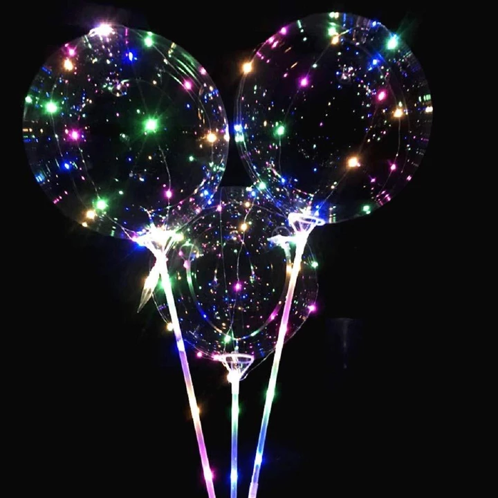 Radiant LED Balloons | Magical Celebration & Enchanting Illumination