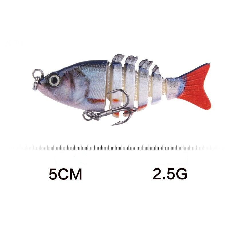 Realistic Fish Lure | Multi-Jointed Fish Lure