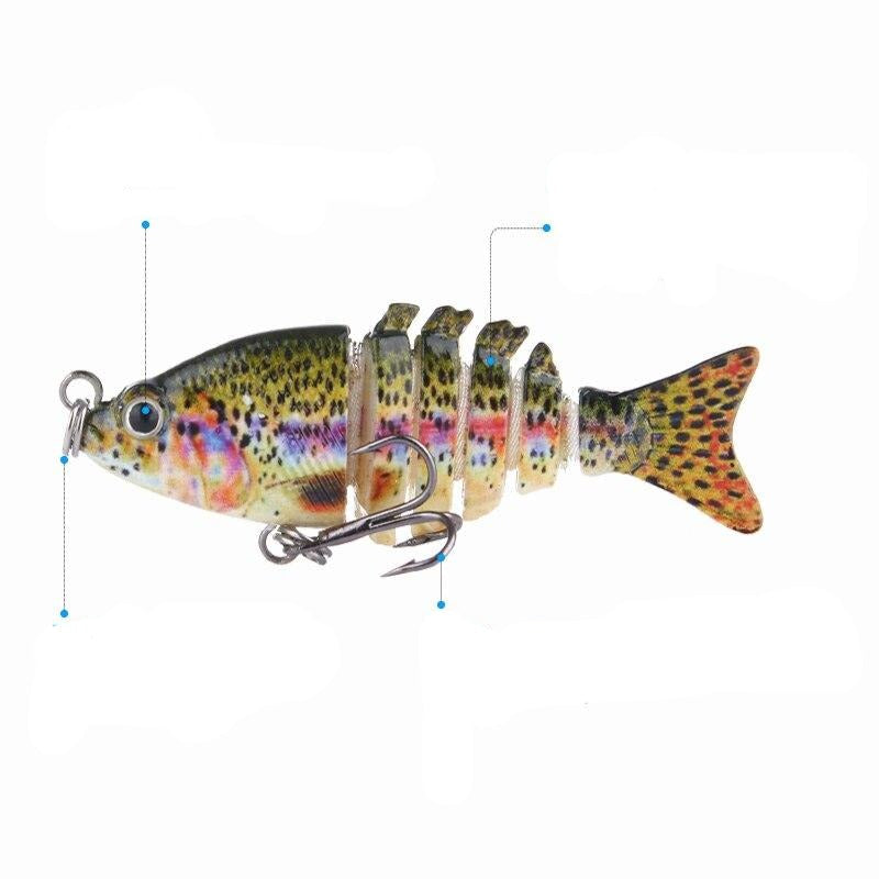 Realistic Fish Lure | Multi-Jointed Fish Lure