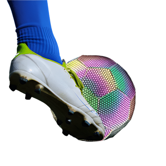Reflective Soccer Ball | Holographic Design Soccer Ball with Grip