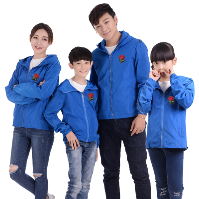 Rose Embroidered Hooded Jacket | Elegant Stylish Comfort