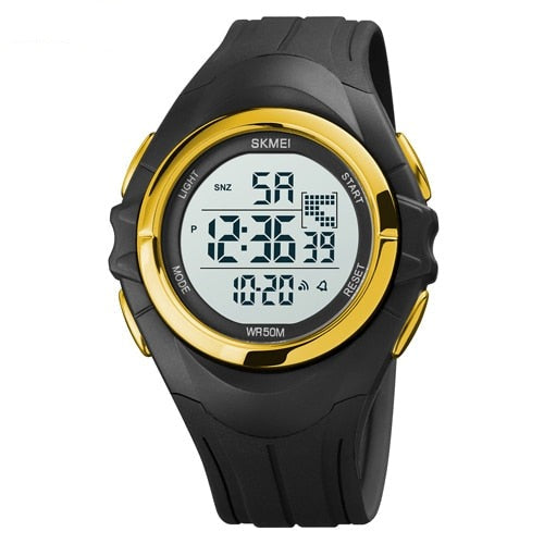 SKMEI Digital Sports Watch | 50-Meter Water-Resistant Sports Watch