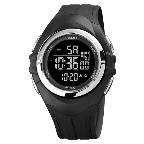 SKMEI Digital Sports Watch | 50-Meter Water-Resistant Sports Watch