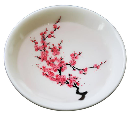 Sakura Blossom Ceramic Dishes | Heat-Sensitive Art: Cherry Blossom Tableware