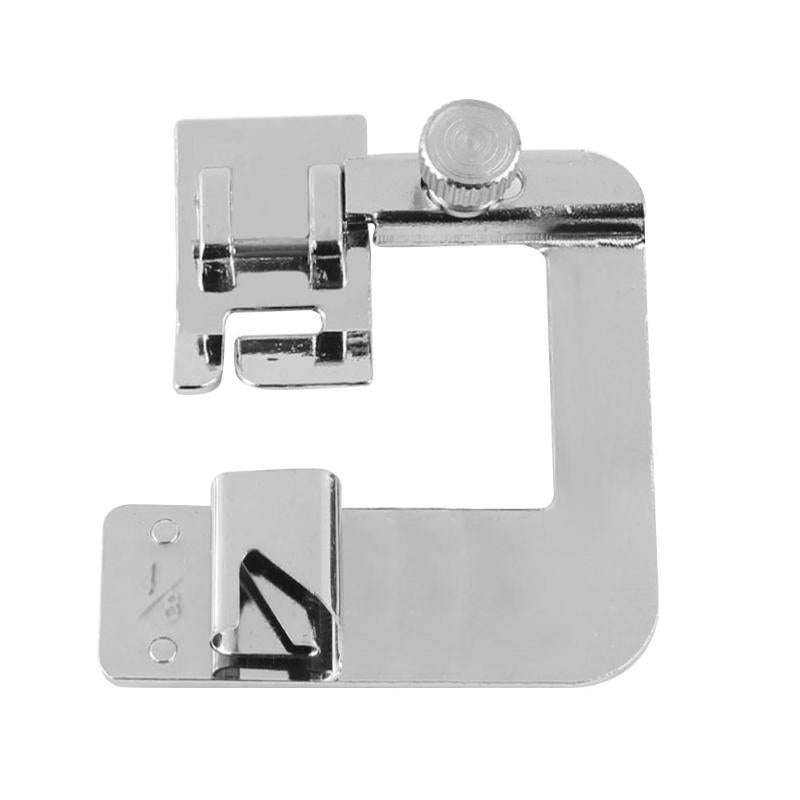 Sewing Machine Hemming Presser Foot | Adjustable Guide for Seamless Hemming Results