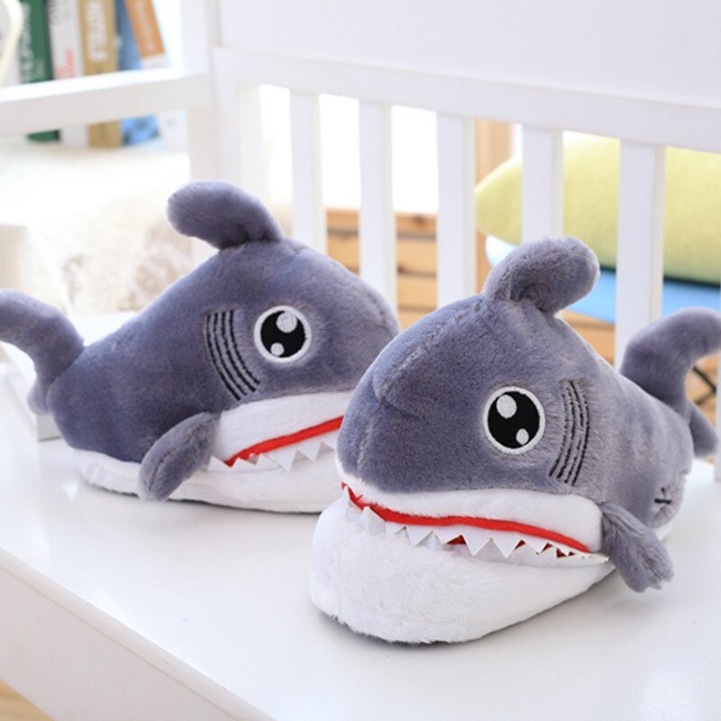 Shark Plush Slippers | Cozy | Fun & Adorable Indoor Wear