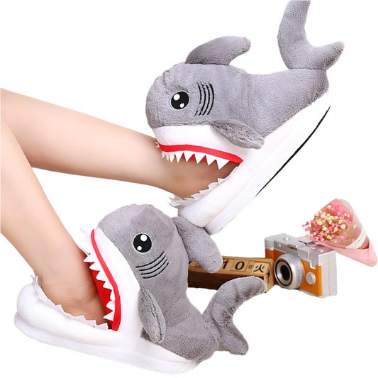 Shark Plush Slippers | Cozy | Fun & Adorable Indoor Wear