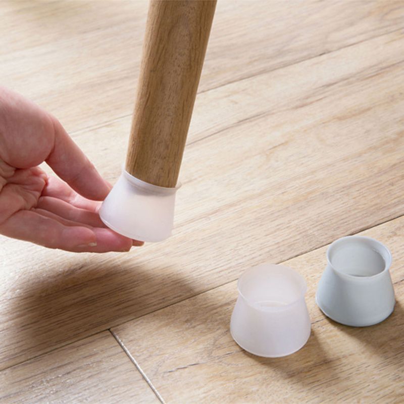Silicone Chair Leg Caps | Premium Floor Protection