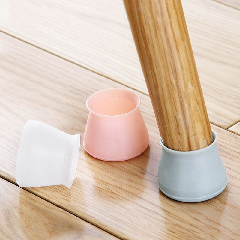 Silicone Chair Leg Caps | Premium Floor Protection